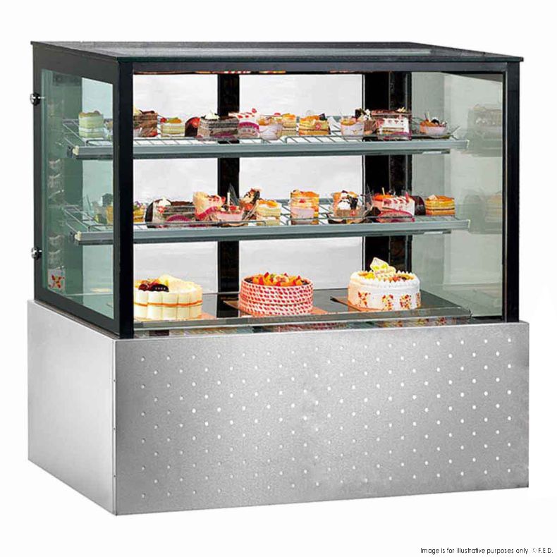Commercial Bakery Round Cake Display Showcase Fridge Price For Sale |