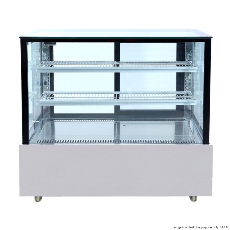 Exquisite CTC160S Counter Top Square Cake Display Fridge - Veysel's –  Veysel's Catering Equipment